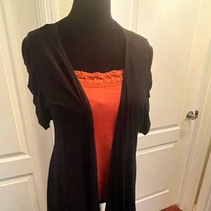 Short sleeve sweater